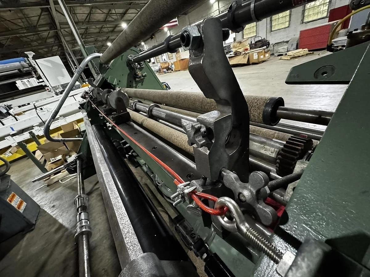 Used 62" DUSENBERY MODEL 635 BL DUPLEX SLITTER REWINDER