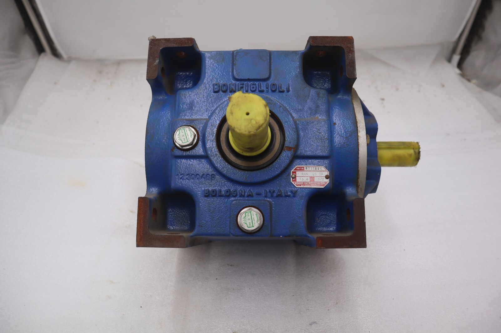 Used BONFIGLIOLI-RIDUTTORI RAN 28 DA RIGHT ANGLE GEAR UNIT STOCK #M-46