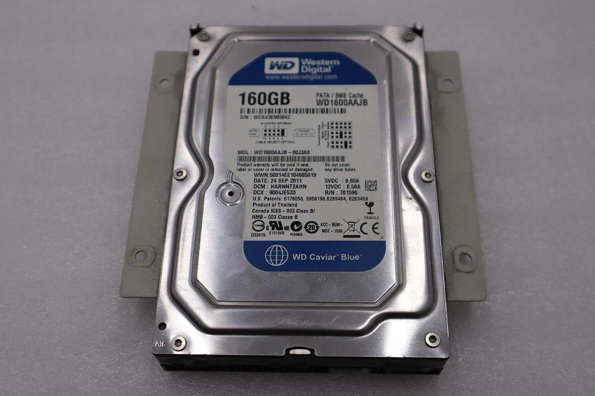 NEW OPEN BOX WESTERN DIGITAL WD1600AAJB-00J3A0 / WD1600AAJB00J3A0 STK H977A