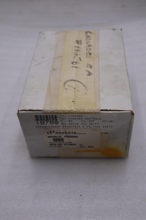 Used DANAHER CONTROLS FV30S00 ENCODER MFG. CD 1713497 - NEW UNIT - STOCK GF449A