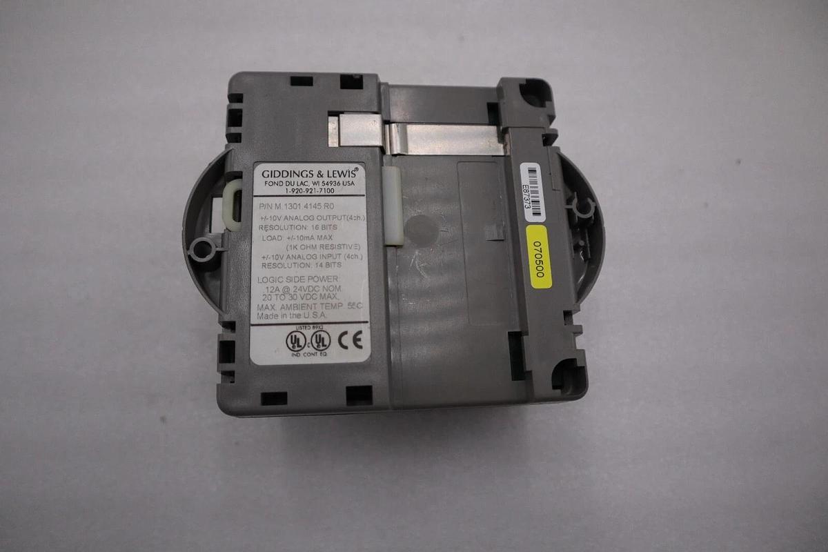 Used Giddings & Lewis M.1301.4145 R0 OUTPUT INPUT PLC MODULE STOCK 5191A