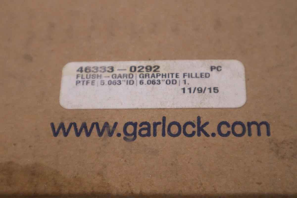 Used GARLOCK 46333-0292 FLUSH-GARD SEAL - NEW IN BOX - STOCK GF987