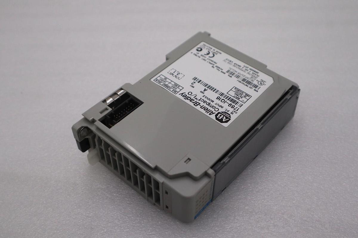 Used ALLEN-BRADLEY 1769-IQ16 SERIES A 16 PT. INPUT MODULE STOCK #K-1562C