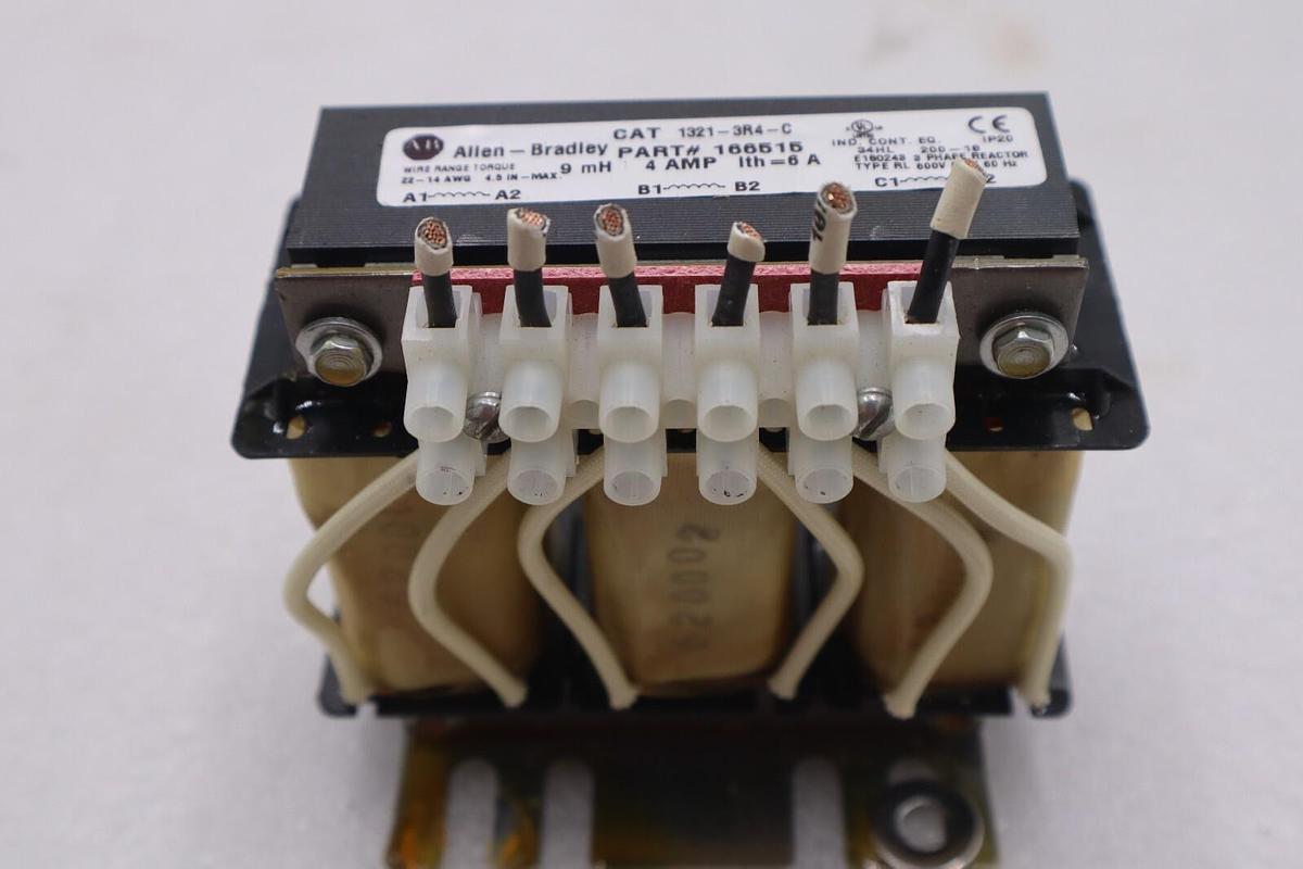 Used ALLEN BRADLEY 1321-3R4-C LINE REACTOR USED UNIT STOCK L-243-A