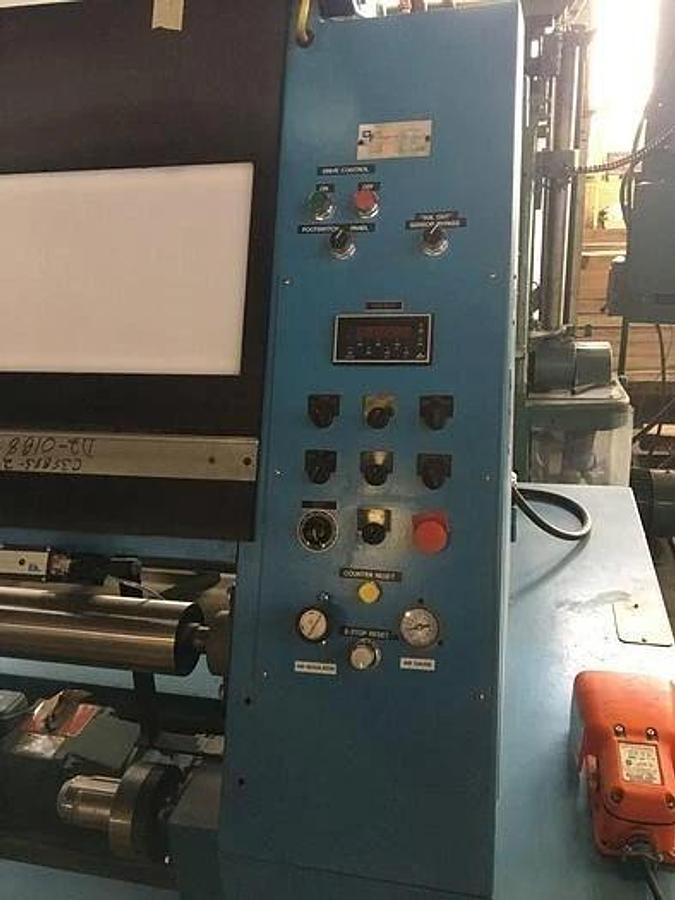 Used 88" WIDE DUNCAN TECHNOLOGIES INSPECTION REWINDER