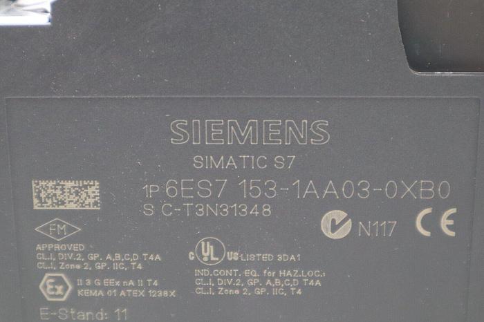 Used SIEMENS 6ES7153-1AA03-0XB0 6ES7 153-1AA03-0XB0 PLC Module STOCK K-3928