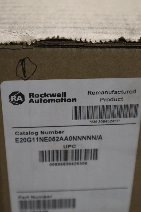 Used ALLEN BRADLEY POWERFLEX 755 DRIVE CAT. 20G11NE052AA0NNNNN 600V - STOCK SGF-50