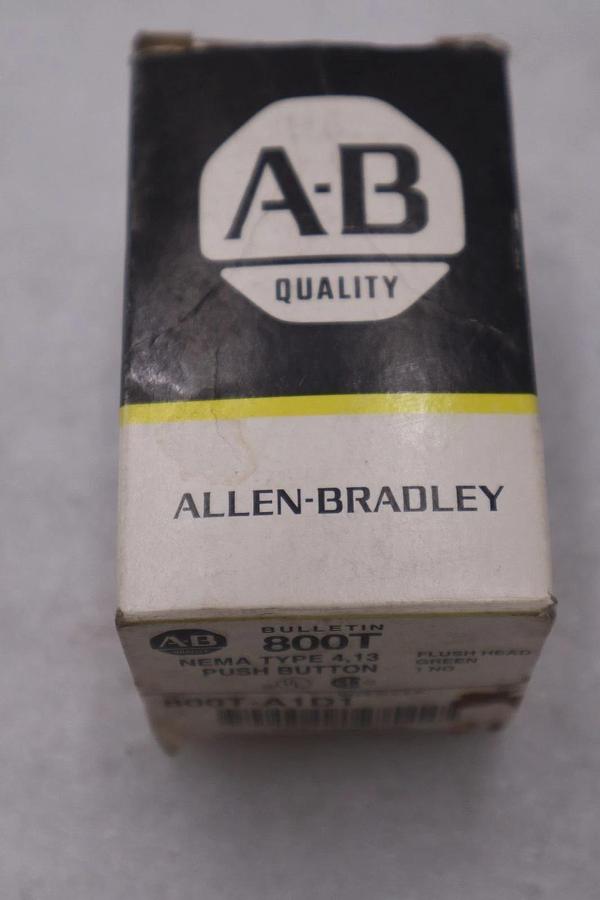 AB Allen Bradley 800T-A1D1 Push Button Flush Head Green STOCK 6060