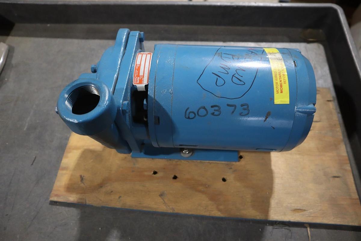 CIRCULATION BURKS G5 PUMP 33G5-1-1/4 230-440V 1/3 HP 3 PHASE - STOCK M-25CC