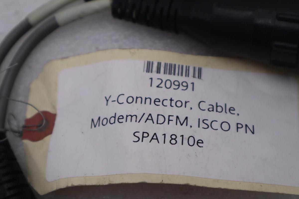 Used Y-CONNECTOR CABLE MODEM/ADFM ISCO PN SPA1810E STOCK 4836