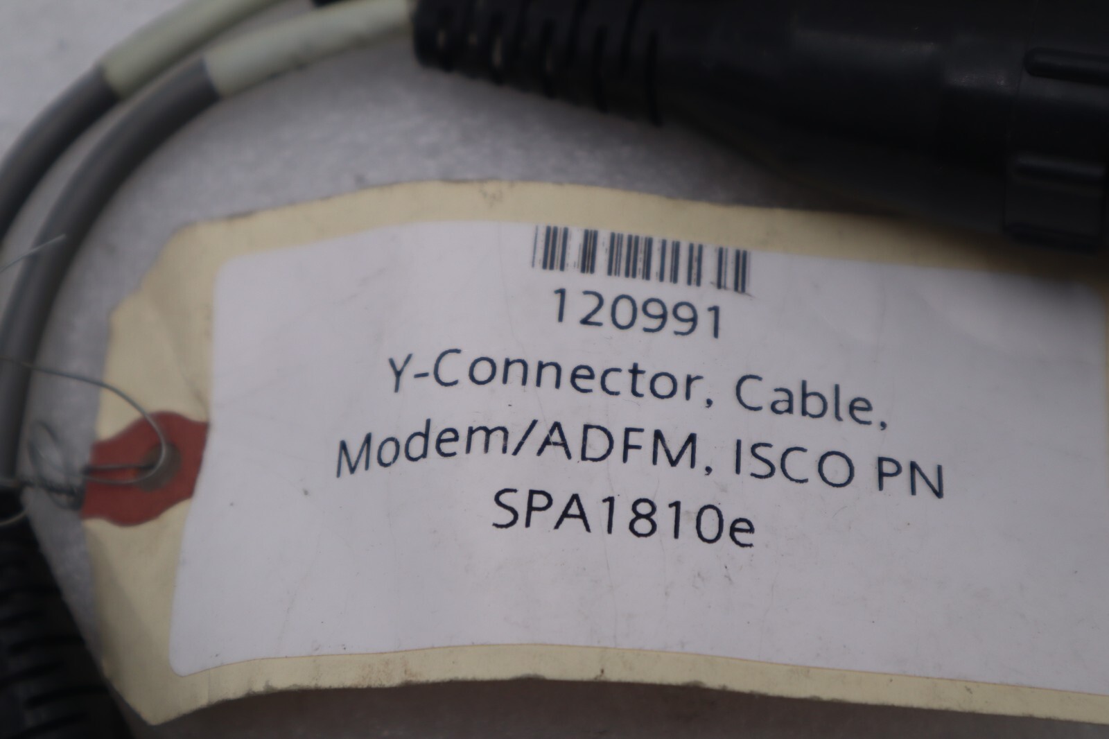Used Y-CONNECTOR CABLE MODEM/ADFM ISCO PN SPA1810E STOCK 4836