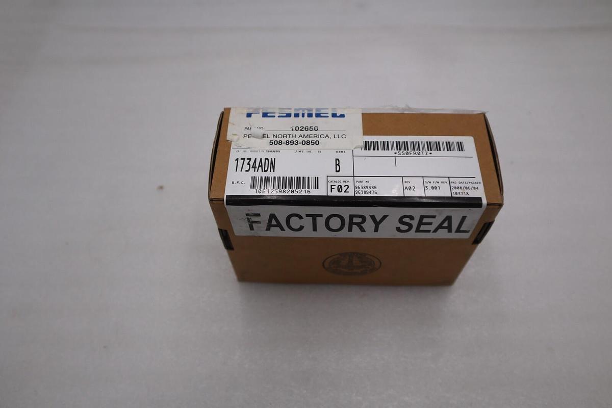 Used ALLEN BRADLEY 1734ADN POINT I/O ADPATER COMMUNICATIONS 24 VOLT DC STOCK G404A