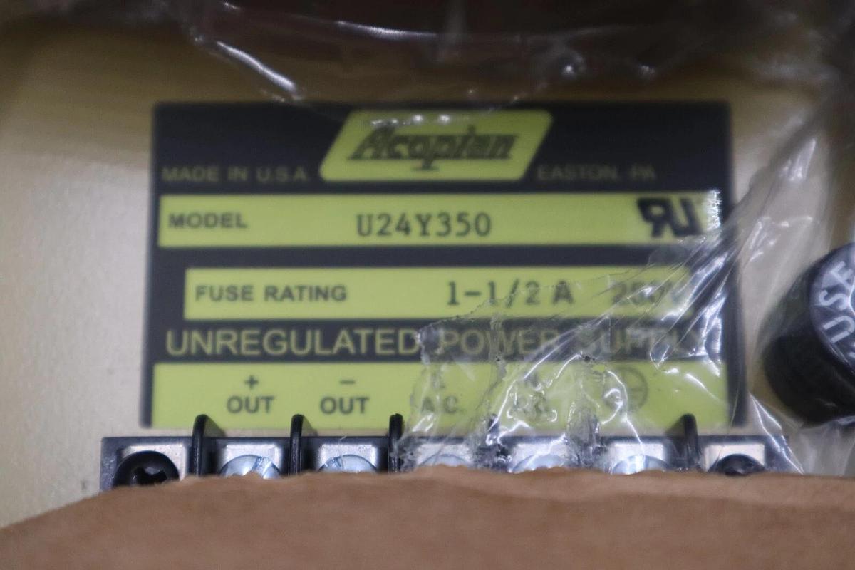 NEW OPEN BOX ACOPIAN U24Y350 250V 1-1/2A POWER SUPPLY STOCK G485A