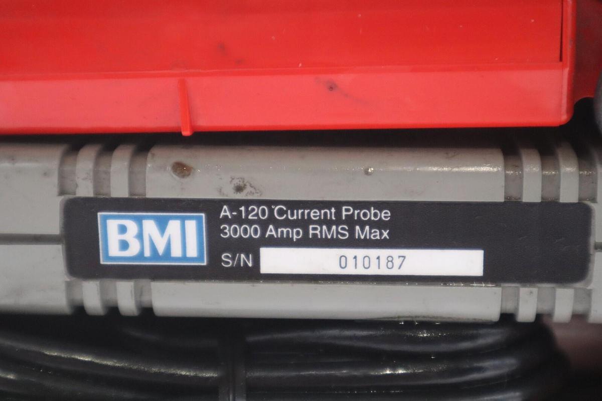 Used BMI A-120 Current Clamp Probe 3000AMP RMS Max S/N 010187 #3645