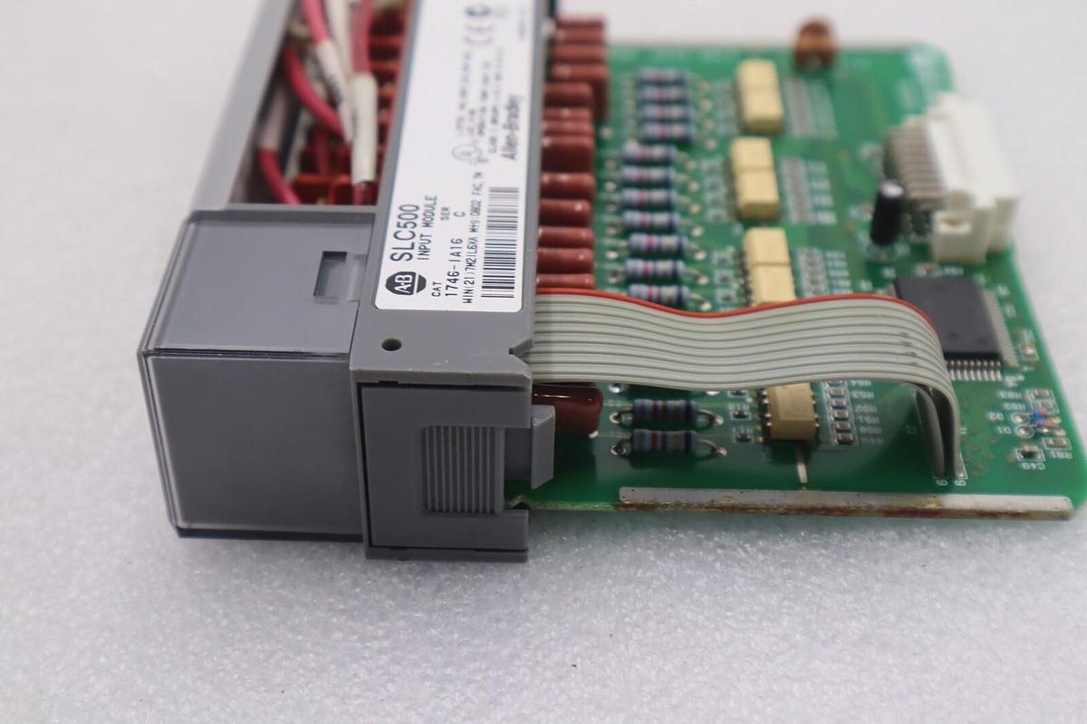 Used ALLEN BRADLEY 1746-IA16 SLC500 INPUT MODULE SERIES C STOCK #K-1451