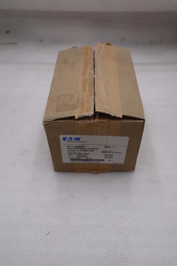 Used Eaton A200M2CAC Non-Rev Starter 110/120V 3P NEMA 2 - NEW IN BOX - STOCK GF1103