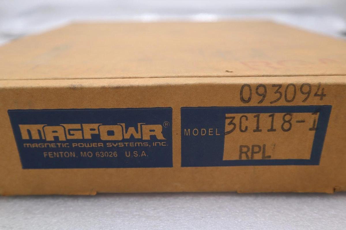 MAGPOWR 3C118-1 NSMP NEW OPEN BOX STOCK 5174