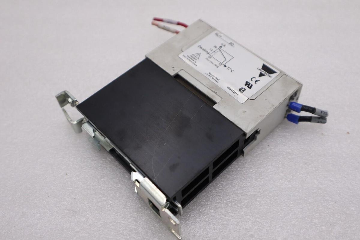 Used Carlo Gavazzi RJ1A23D20U Solid State Relay Semiconductor Contactor STOCK K-154-B