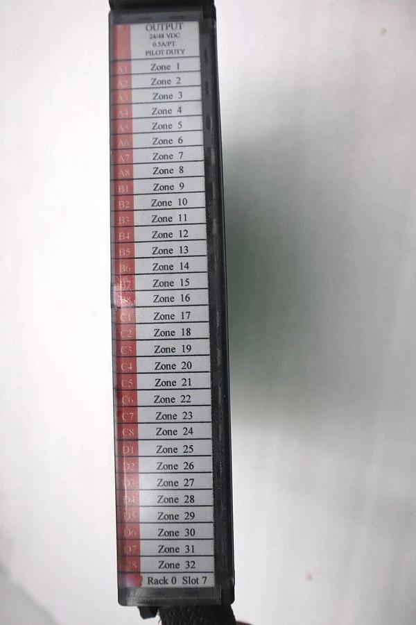 Used GE FANUC IC697MDL750 OUTPUT MODULE 2A MAX #L-236