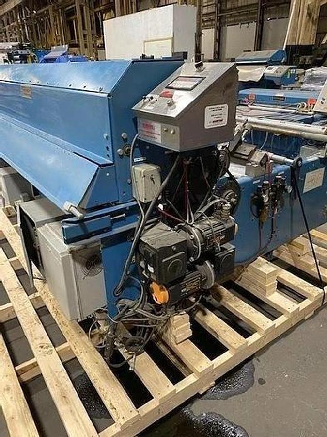 Used 84" ROSENTHAL SHEETER HEAVY DUTY WITH SHEAR SLITTING Model: WA-S-7_HHUBSHTRAAA02