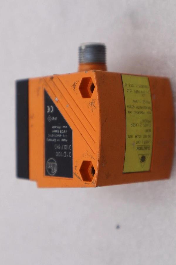 Used IFM 01D100 01DLF3KG Photoelectric Distance Laser Sensor STOCK K-3818
