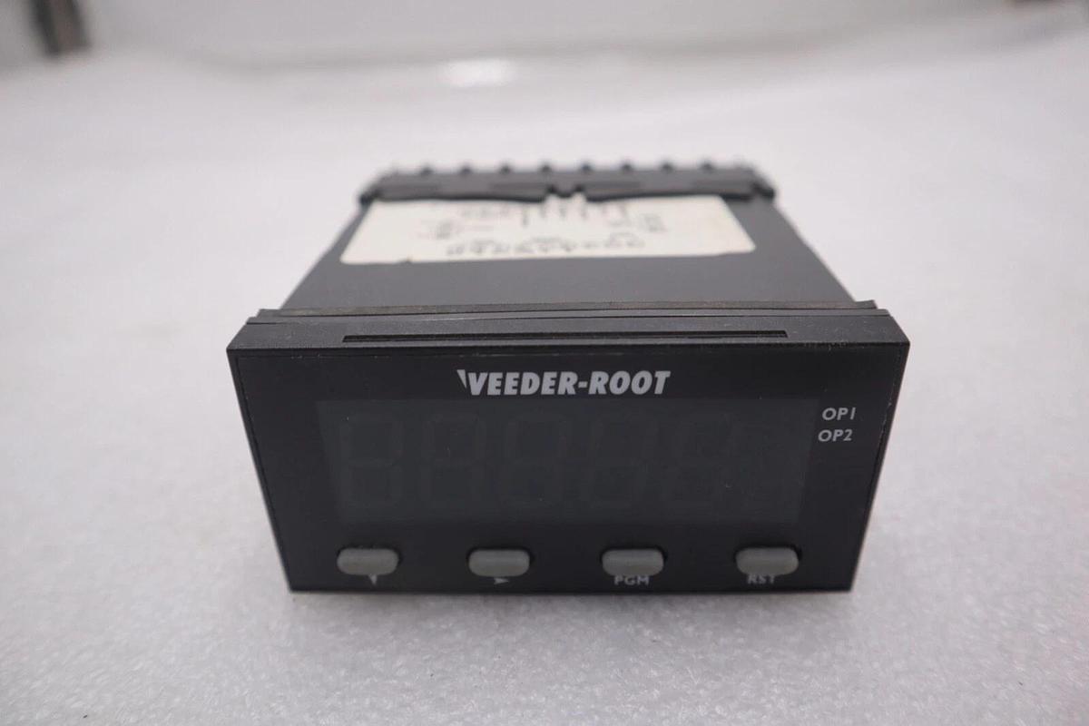 Used Veeder Root Digital Rate Meter Totalizer C628-10000 #K-3045