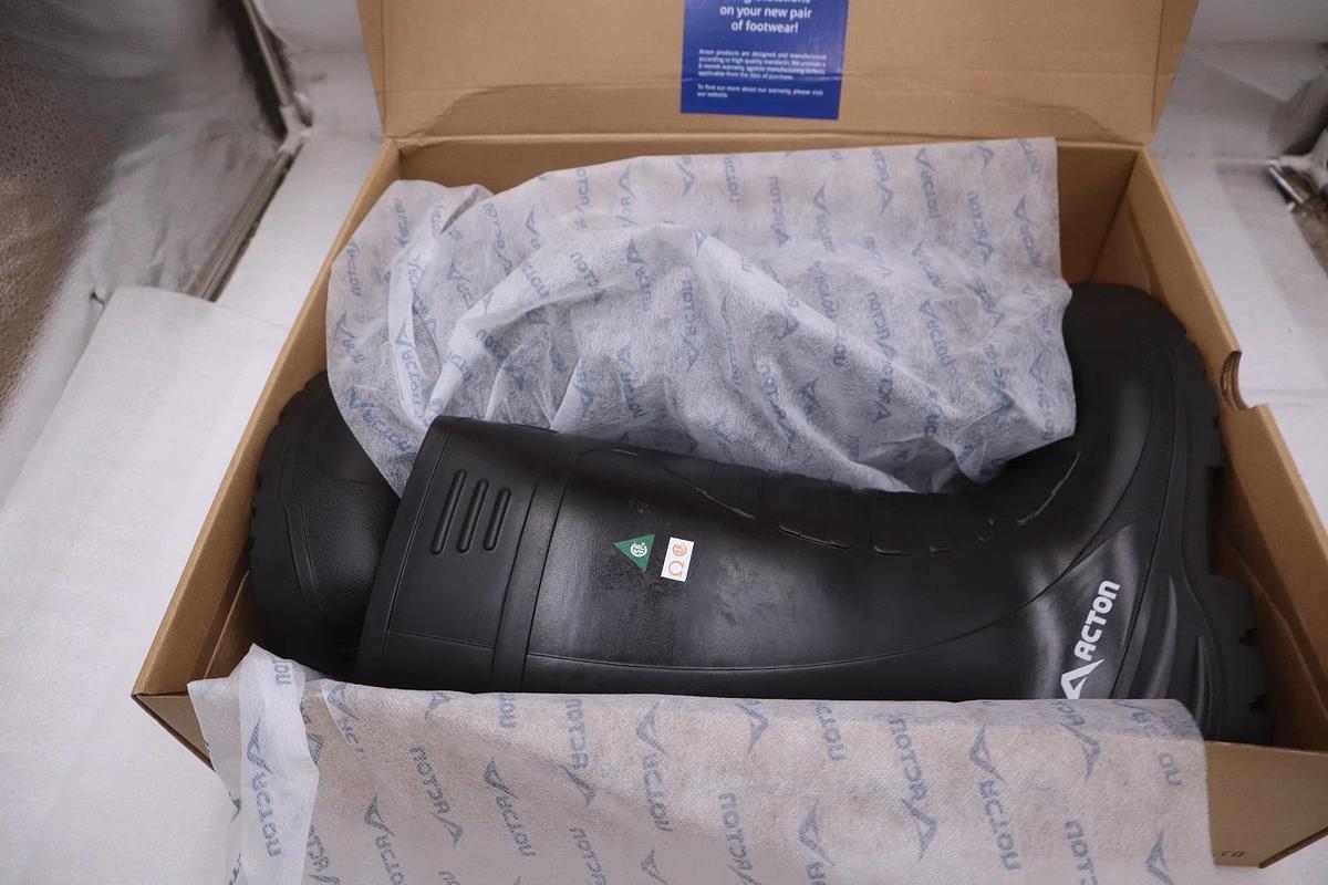Used ACTION All Terrain 15" Composite Toe Rubber Work Boots A4144-11 - STOCK SGF100