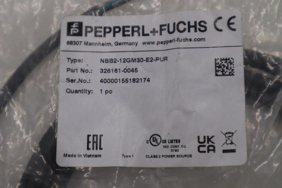 Used NEW PEPPERL+FUCHS NBB2-12GM30-E2-PUR Proximity switch sensor STK K3006CC