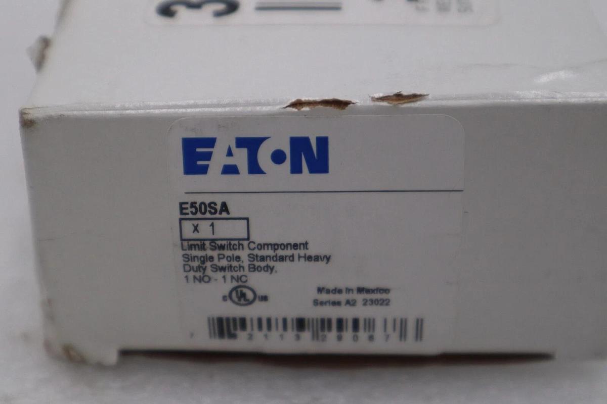Used New OPEN BOX Eaton E50SA Switch Body Single Pole STOCK G904A