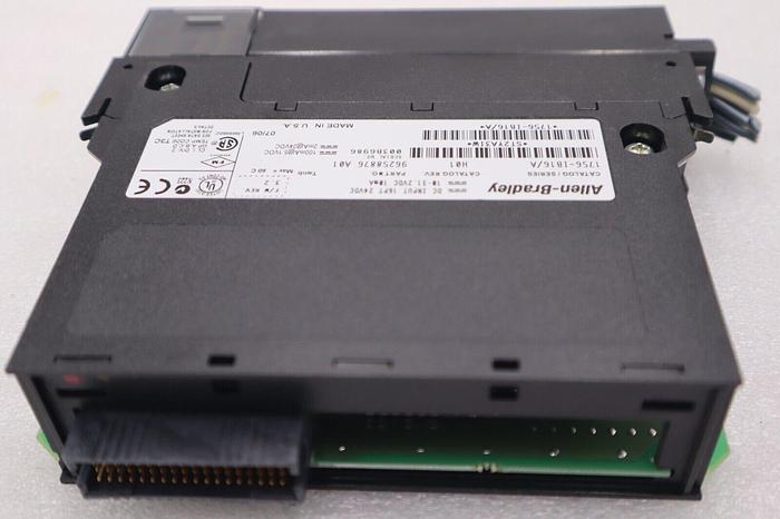 Used ALLEN-BRADLEY 1756-IB16 CONTROLLOGIX DC INPUT MODULE 16PT SERIES A STOCK B-1355