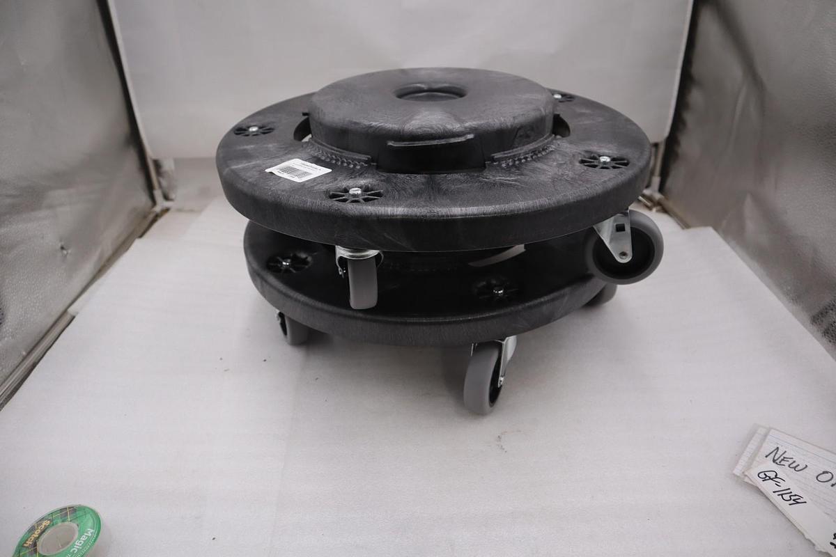 BOX OF 2 - Rubbermaid Container Dolly FG264000BLA for Brute Trash Can - #GF1154