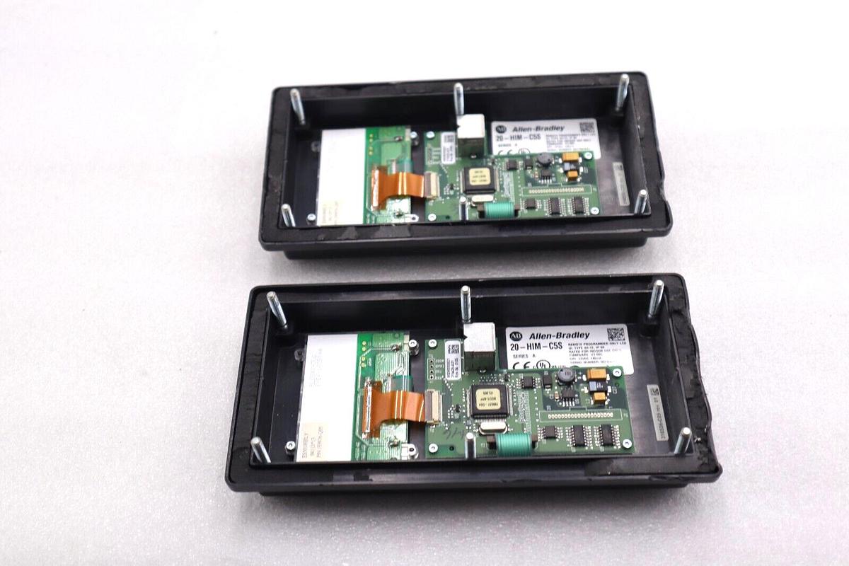 Used ALLEN BRADLEY 20-HIM-C5S POWERFLEX REMOTE PROGRAMER SERIES A STOCK #1792