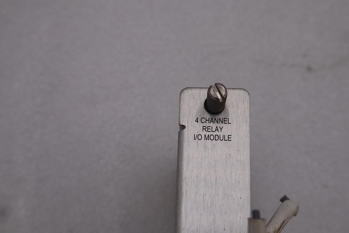 Used BENTLY NEVADA 125720-01 4 CHANNEL RELAY I/O MODULE STOCK #K-1409