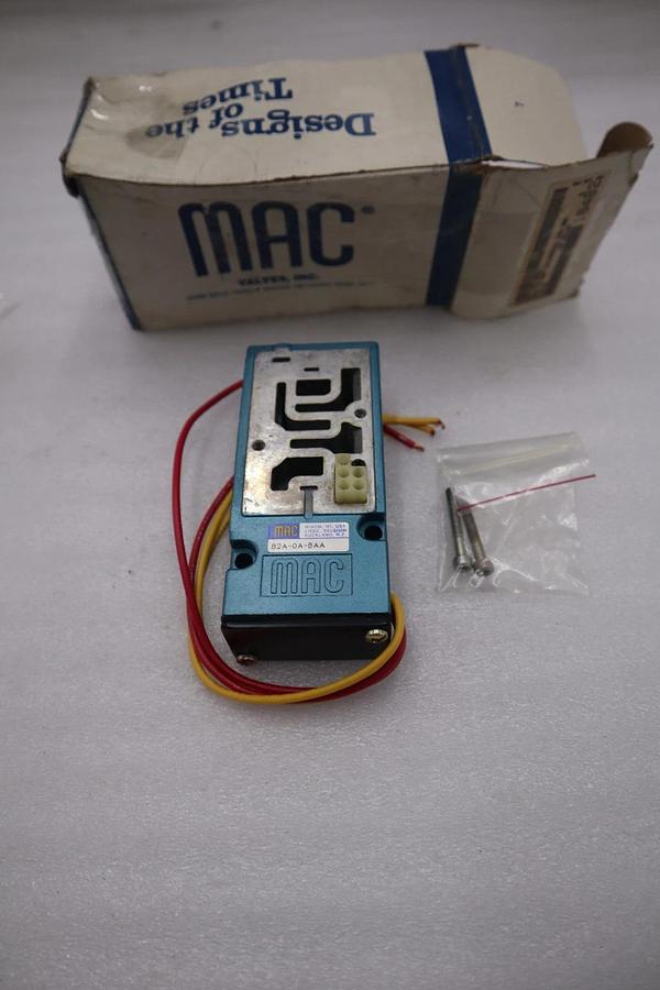 NEW MAC 82A-0A-BAA Solenoid Valve Base STOCK H729A