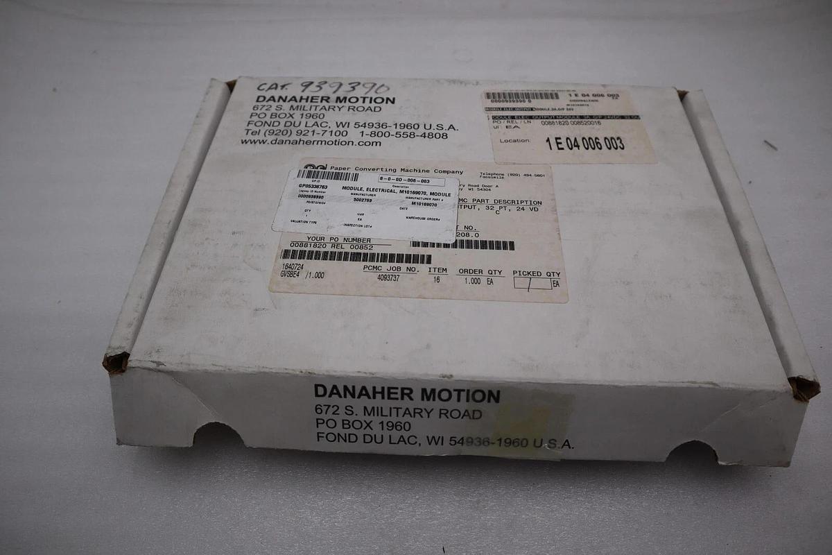 NEW DANAHER MOTION M.1016.9070 / M10169070 PIC900 32DC OUTPUT SOURCE STOCK 304-C