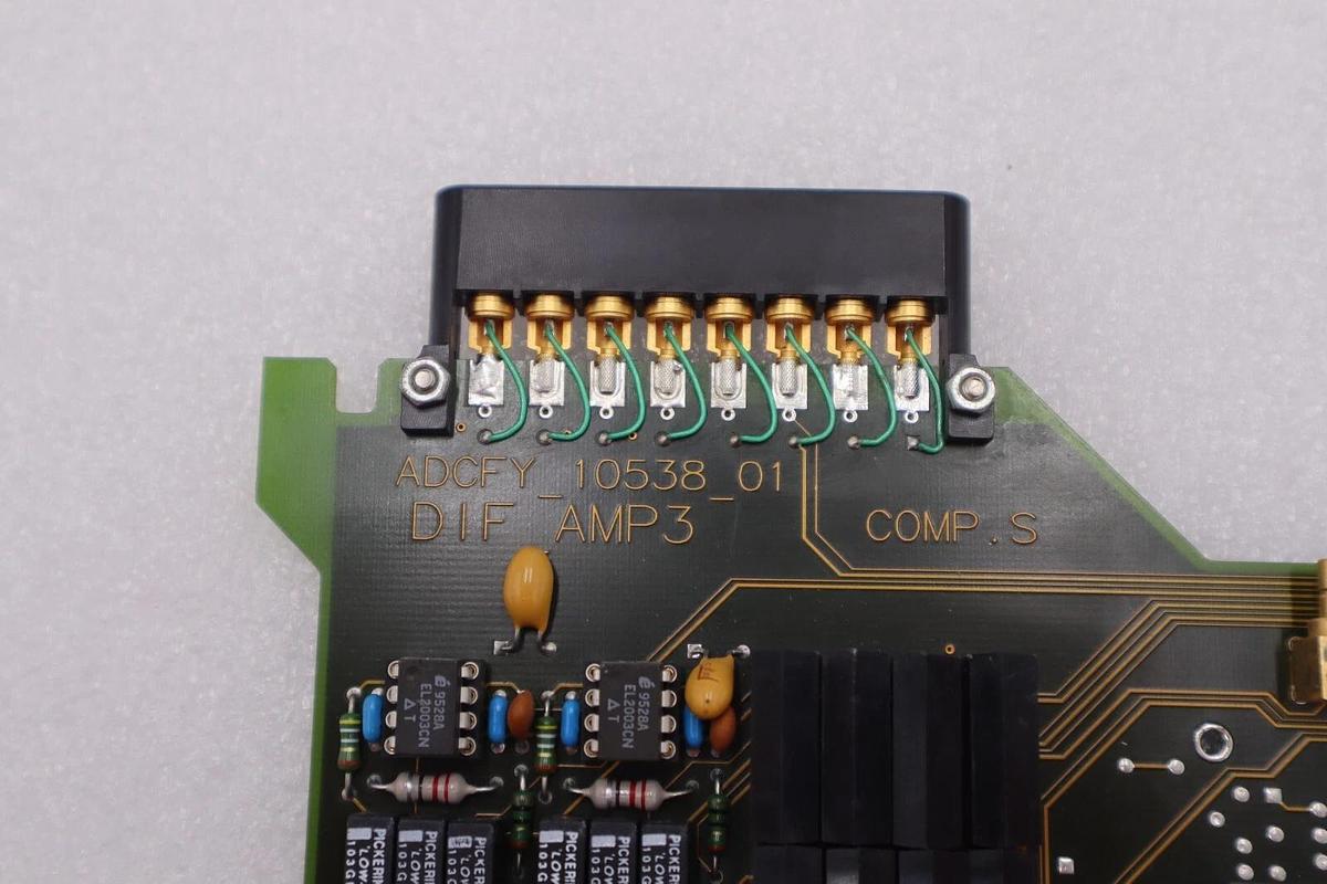 Used Testsysteme ACBYQ 10971 Version 008 DIF_AMP3 REV2 S/N 9642035  #2835