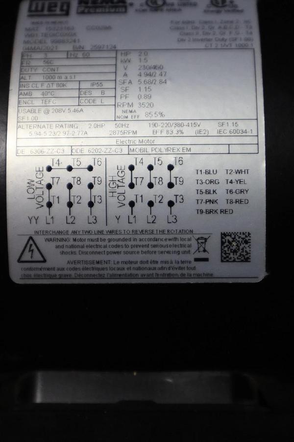 Used GRUNDFOS 99883241/ CRN5-5 A-P-A-V-HQQV STOCK HP100