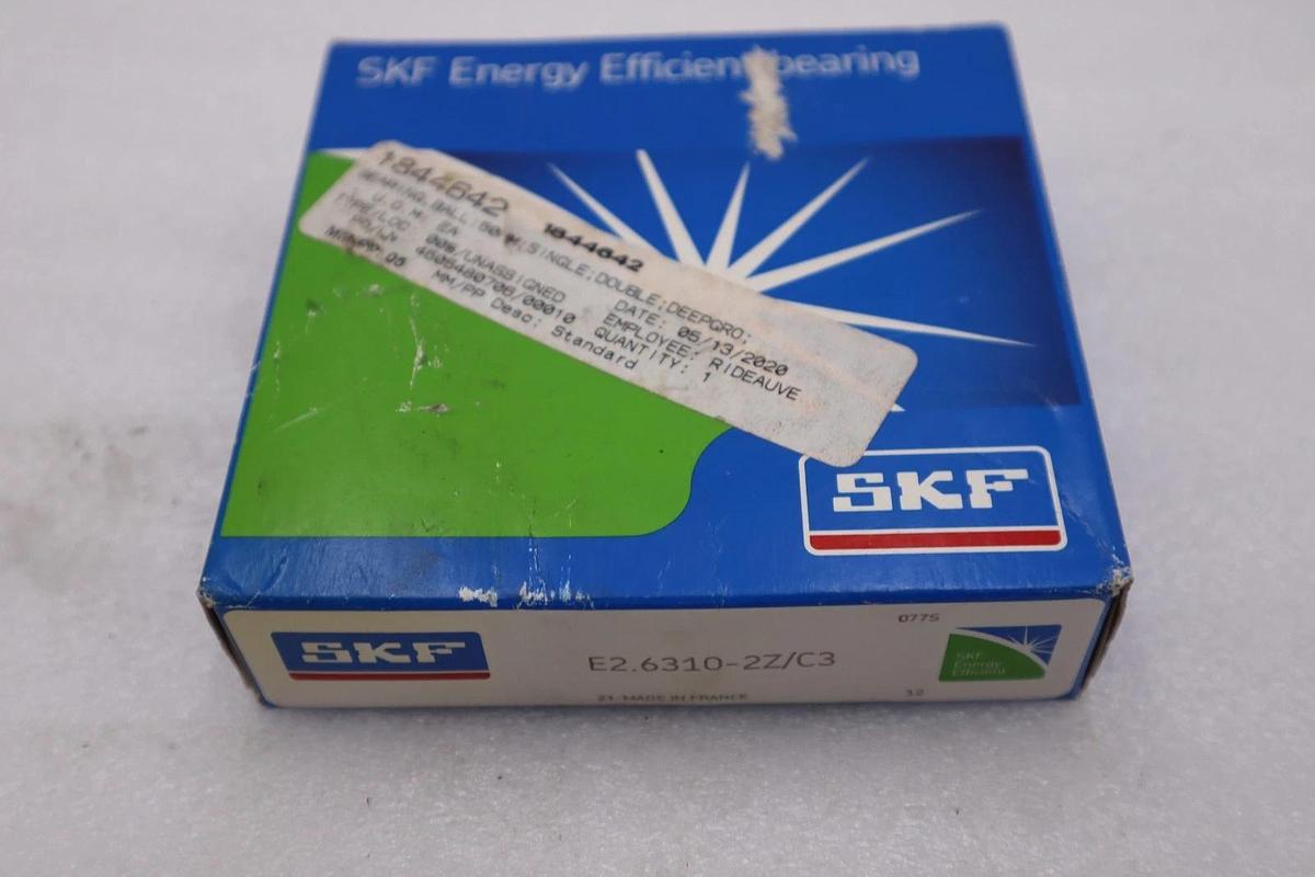 NEW SKF E2.6310-2Z/C3 Deep Groove Ball Bearing STOCK H1343