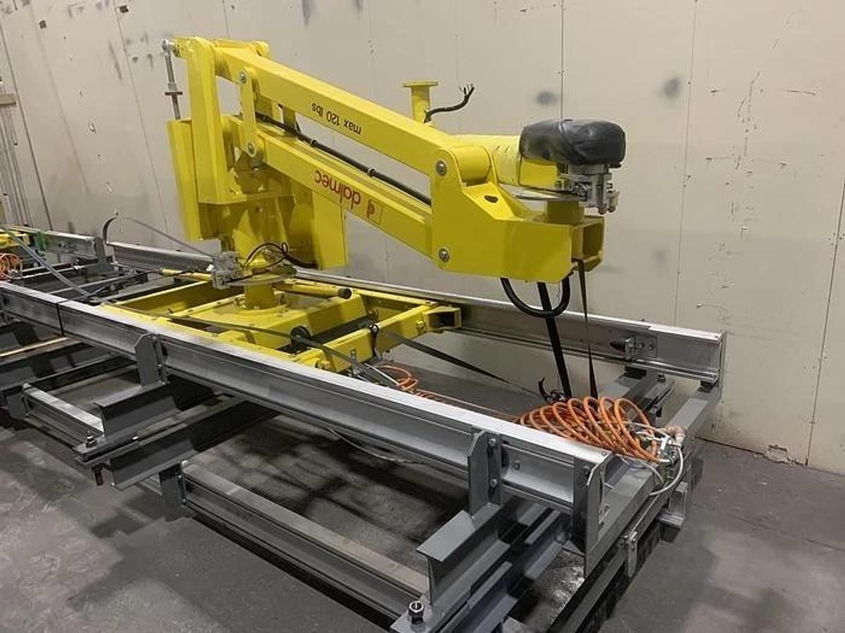 Used DALMEC ROLL MANIPULATORS CEILING MOUNTED SYSTEM (TWO AVAILABLE)