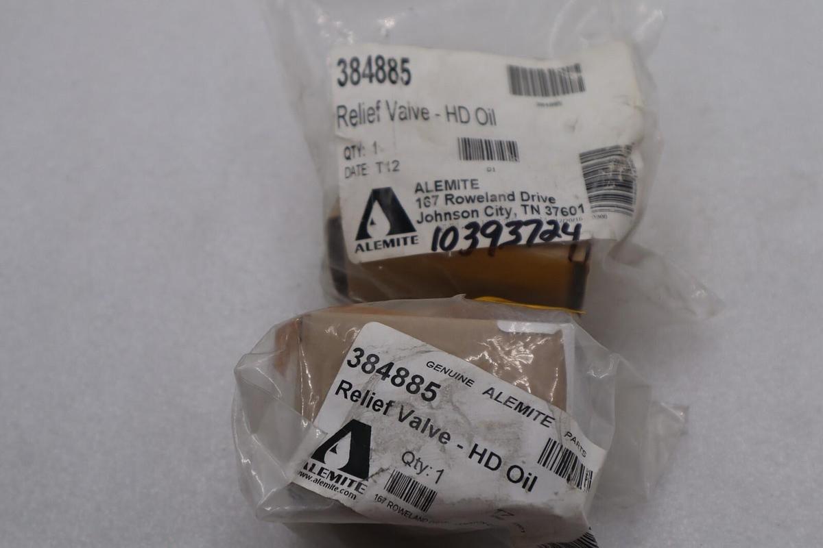 ALEMITE 384885 RELIEF VALVE - HD OIL STOCK #K-2005