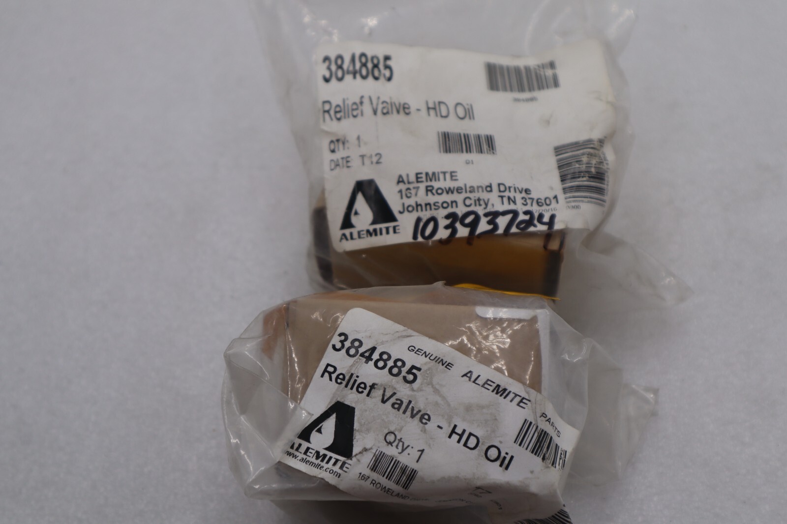ALEMITE 384885 RELIEF VALVE - HD OIL STOCK #K-2005