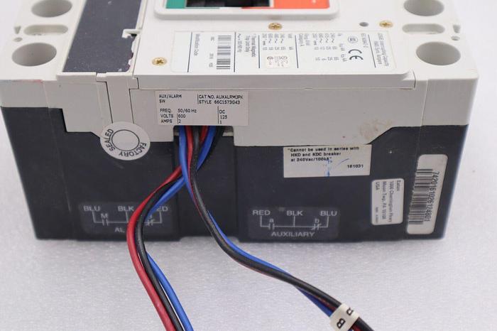 NEW EATON/CUTLER-HAMMER JGE3250FAEB2X2 Auxiliary 3 Pole 250 Amp STOCK 2198