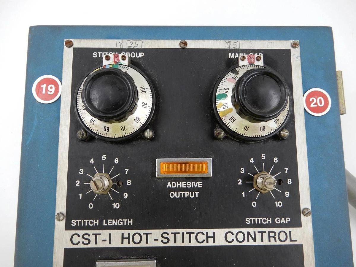 Used NORDSON GLUE STITCH CONTROLLER CST-1 115 VAC STOCK 568