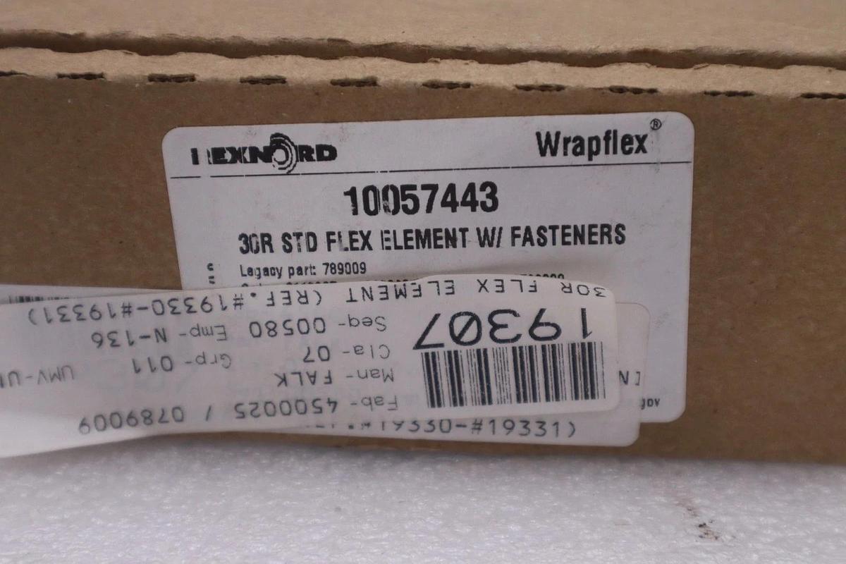 NEW REXNORD FALK 30R FLEX ELEMENT W/COVER FASTENERS 10057443 789009 #K-1134A