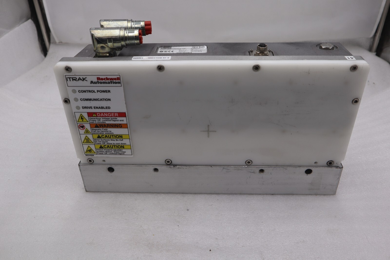 Used Allen Bradley iTrak Kinetix # 2198T-L16-T0504-A00N-2E1E-NS Ser. B AB STOCK 4984