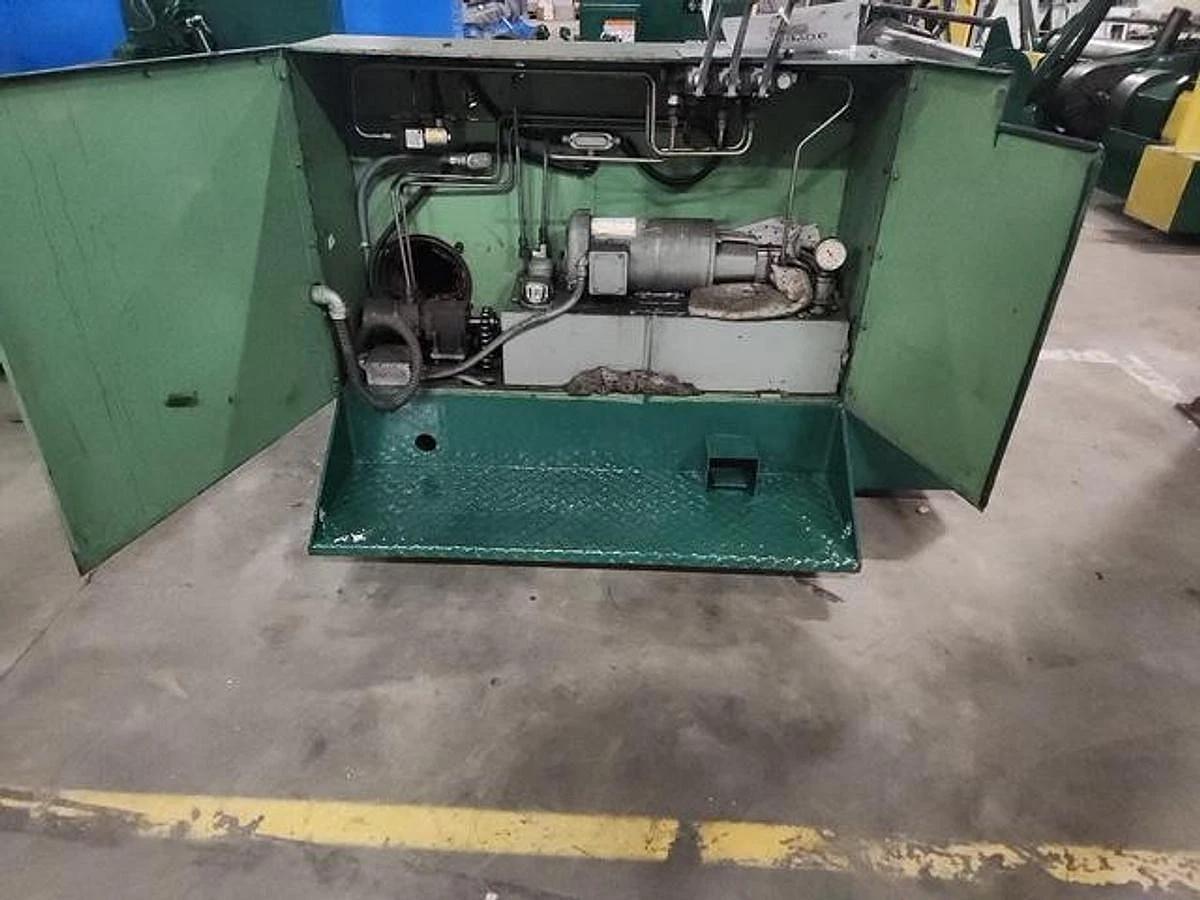 Used CLARK AIKEN 72" W X 72" OD SHAFTLESS FLOOR PICKUP UNWIND STANDS (2) AVAILABLE