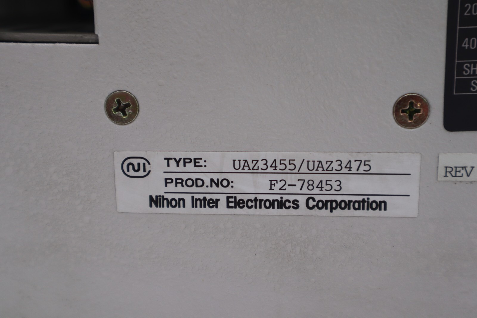 Used Reliance Electric UAZ3455/3475 Power Unit 32022 Chassis Type New Open Box #600-A