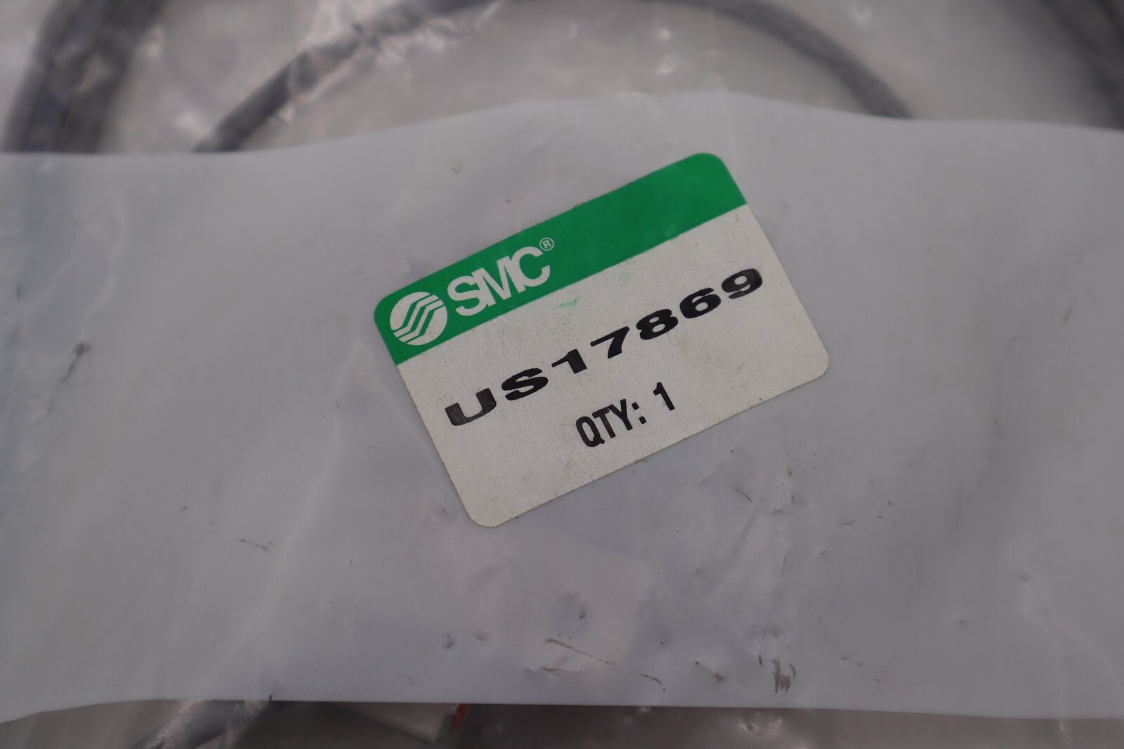 Used SMC US17869 Pneumatic Valve Supply Pressure #S-350