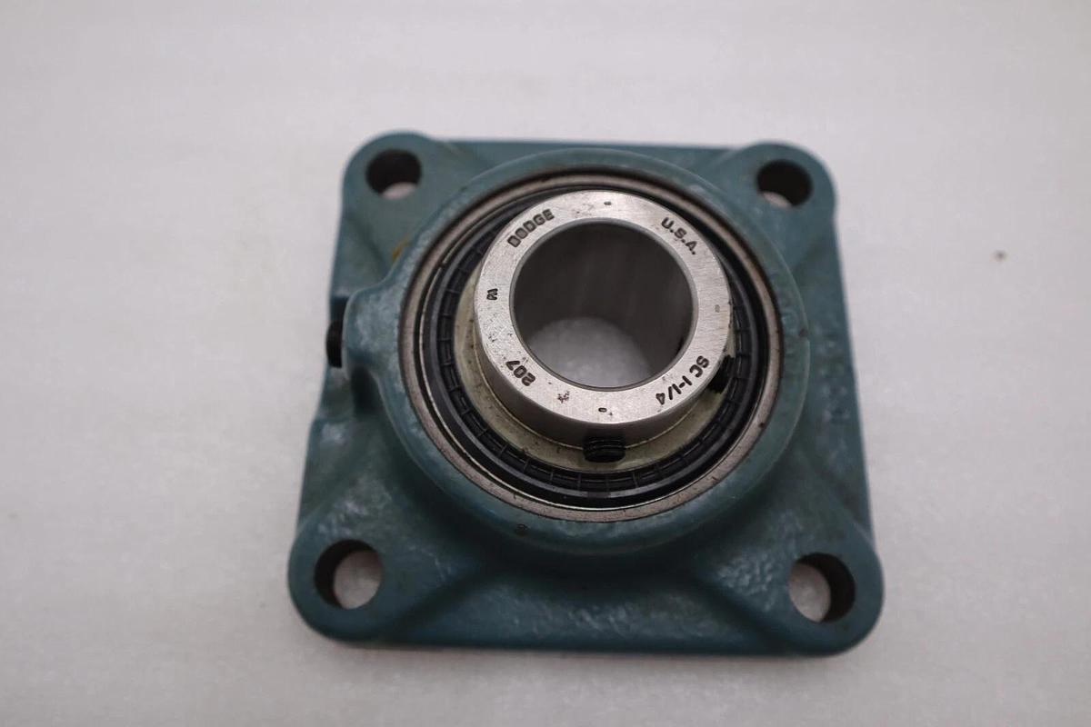 NEW DODGE 126528 F4B-SC-104 MOD FLANGE MOUNT BALL BEARING HOUSING STOCK H503A