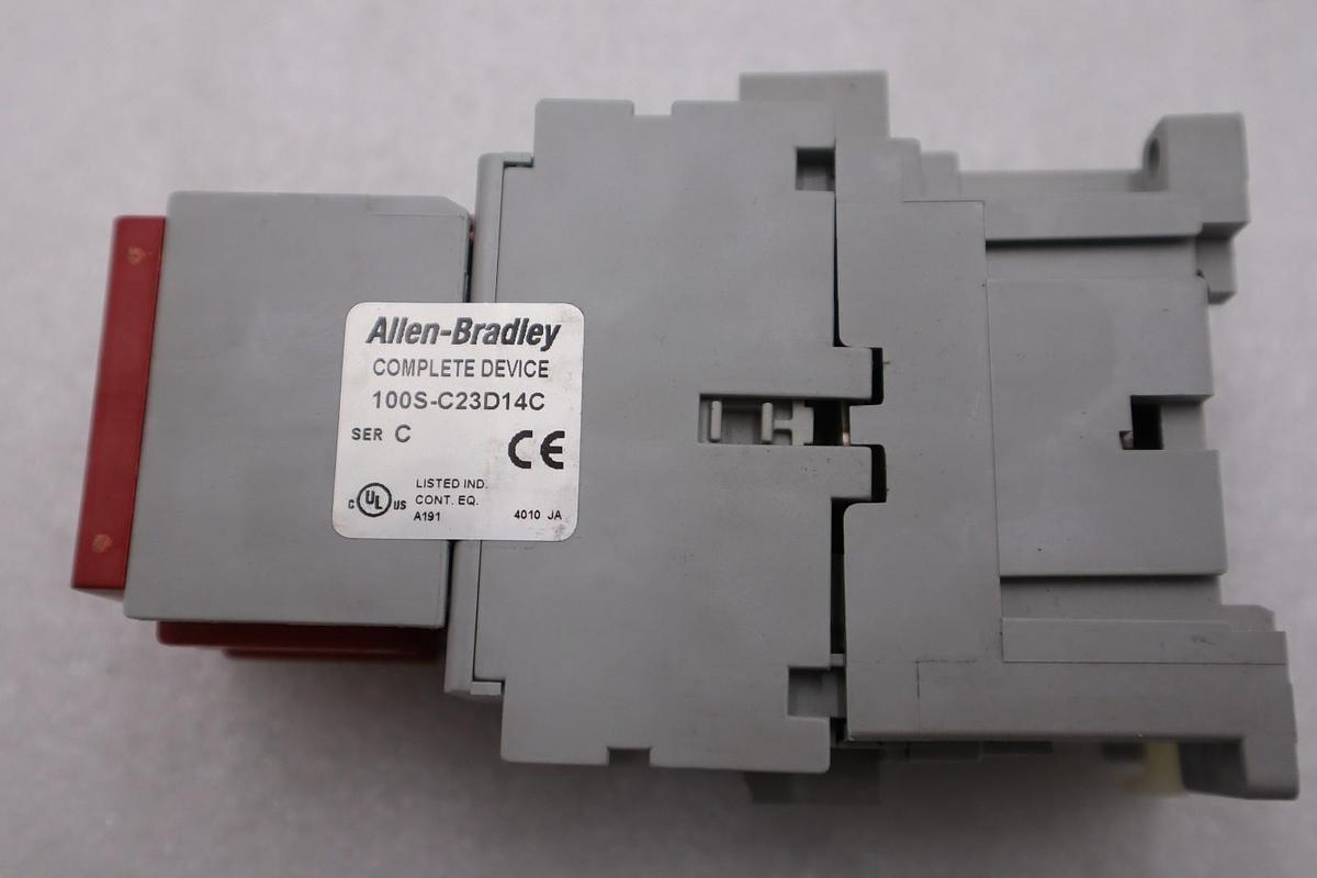 Used Allen Bradley 100-C23*10 Safety Contactor SERC INCLUDES 100-C23*10 & 100S-F NEW